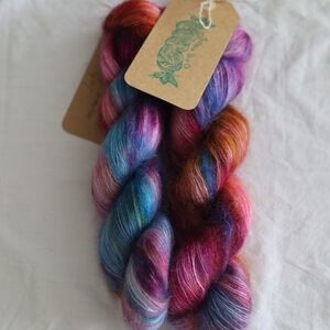 Balltopia Yarns Mohair silk lace weight yarn 2 skeins